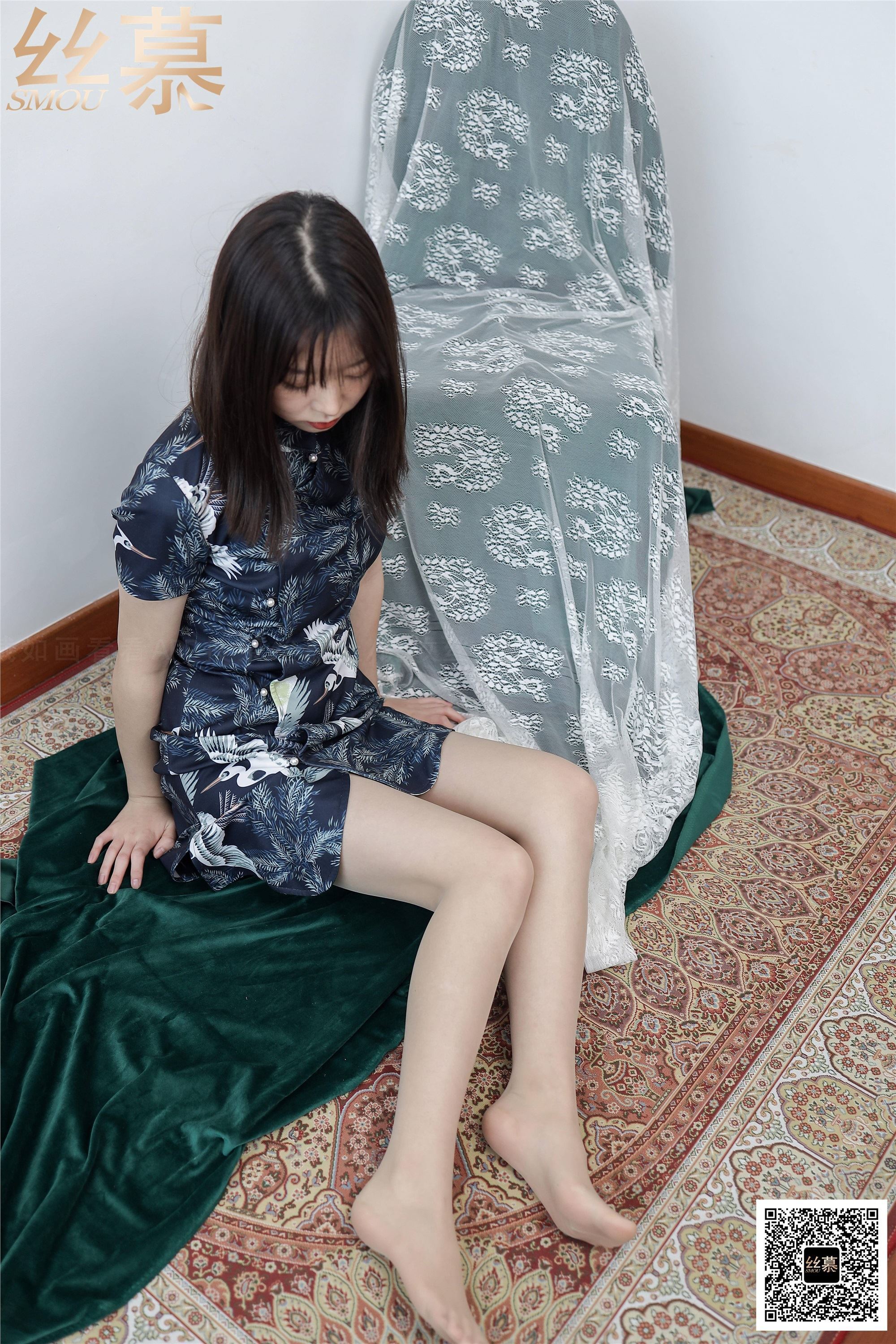 丝慕写真 特写集 TX079 新模《旗袍丝艺》